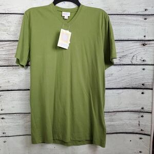 LulaRoe Small Devon Green Top, NWT